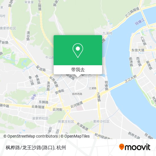枫桦路/龙王沙路(路口)地图