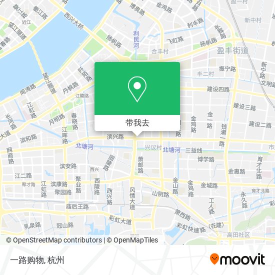 一路购物地图