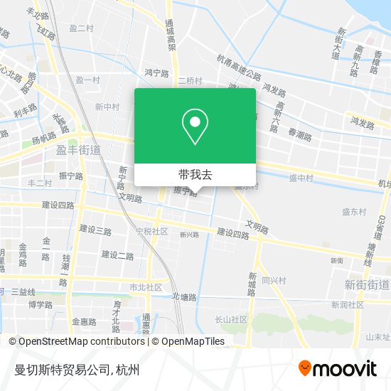 曼切斯特贸易公司地图