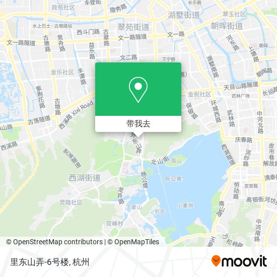 里东山弄-6号楼地图