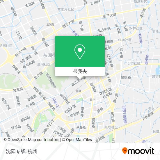 沈阳专线地图