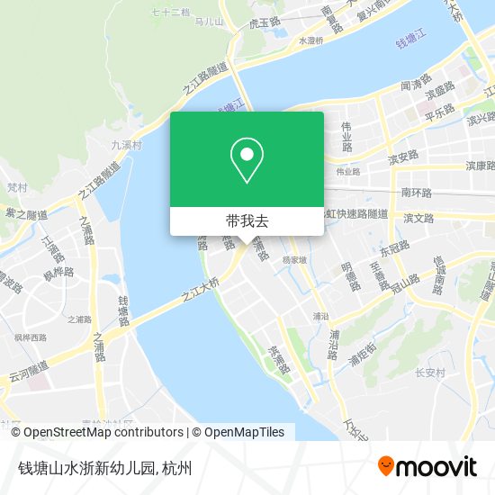 钱塘山水浙新幼儿园地图