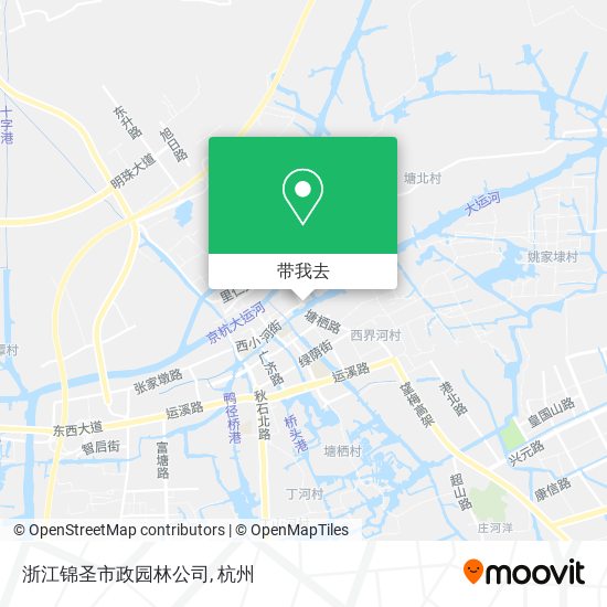 浙江锦圣市政园林公司地图