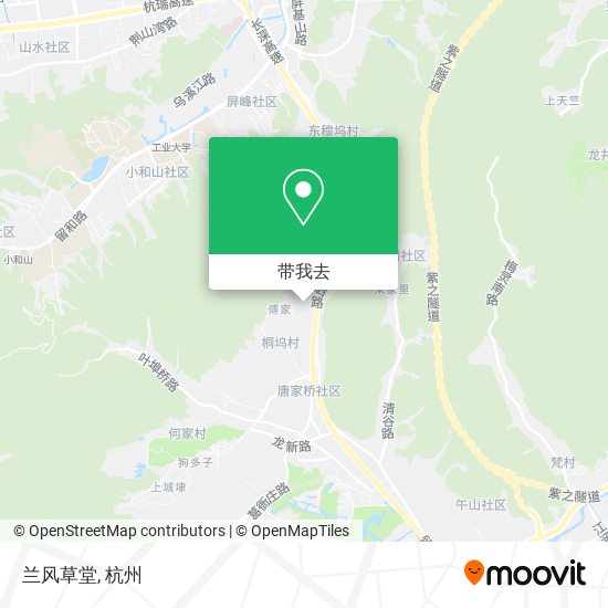 兰风草堂地图