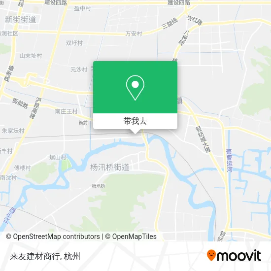 来友建材商行地图