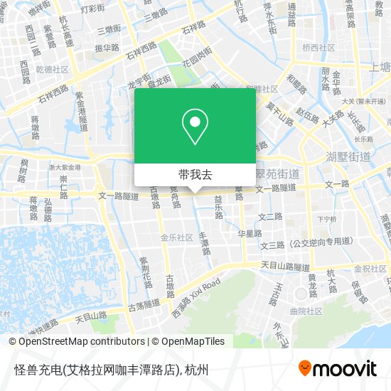 怪兽充电(艾格拉网咖丰潭路店)地图