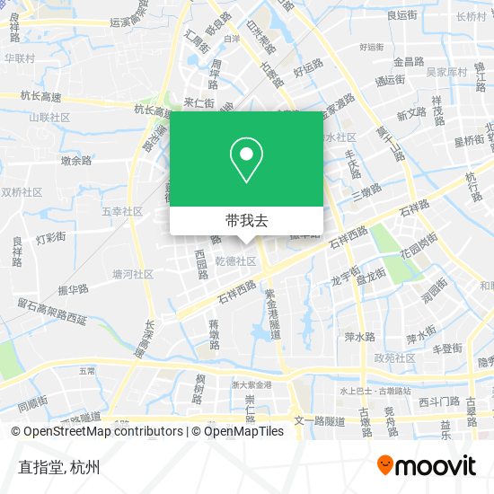 直指堂地图