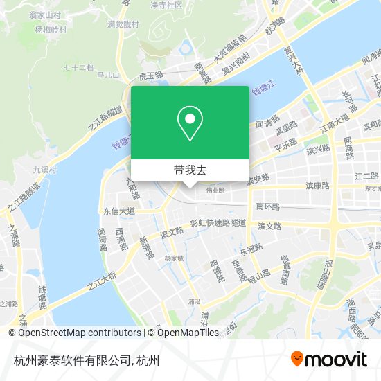 杭州豪泰软件有限公司地图