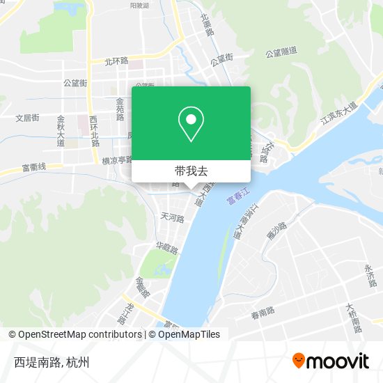 西堤南路地图