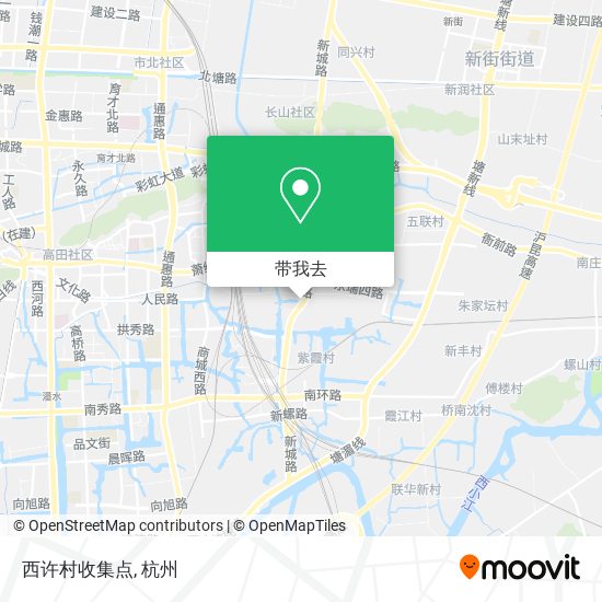 西许村收集点地图