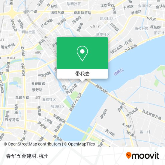 春华五金建材地图