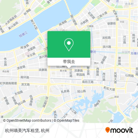 杭州嘀美汽车租赁地图