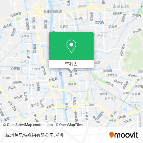 杭州包昆特殊钢有限公司地图