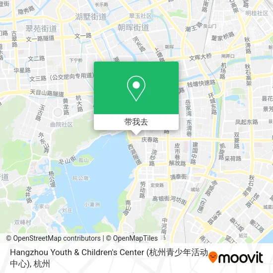 Hangzhou Youth & Children's Center (杭州青少年活动中心)地图