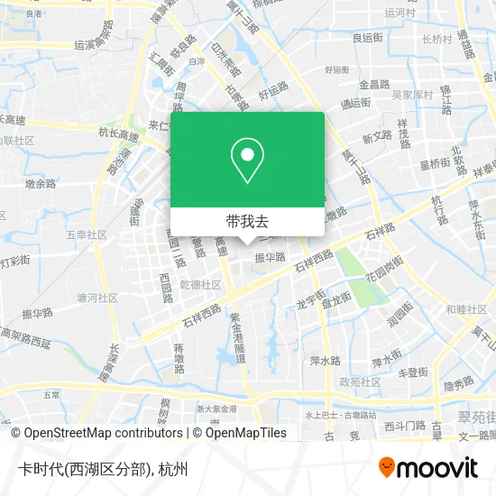 卡时代(西湖区分部)地图
