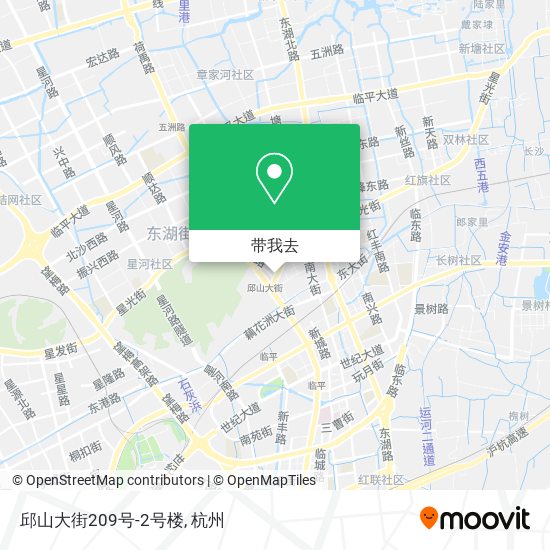 邱山大街209号-2号楼地图