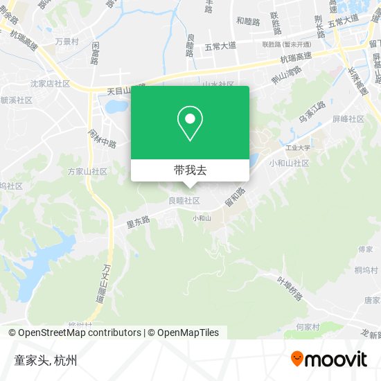 童家头地图