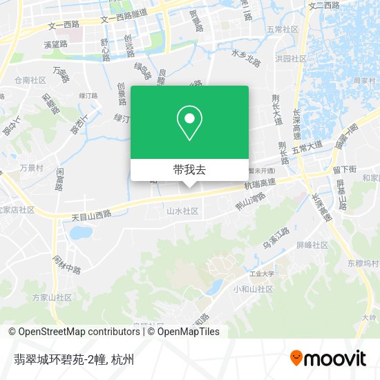 翡翠城环碧苑-2幢地图