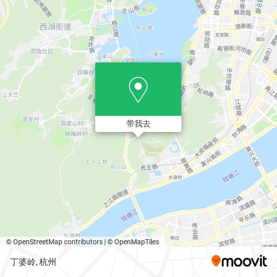 丁婆岭地图
