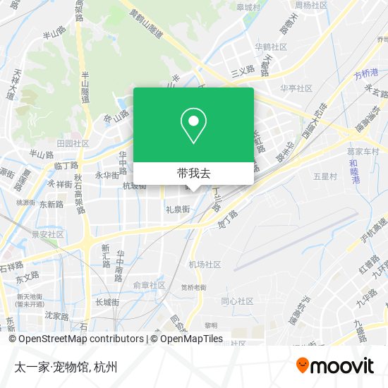 太一家·宠物馆地图