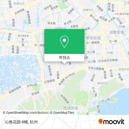 沁雅花园-8幢地图