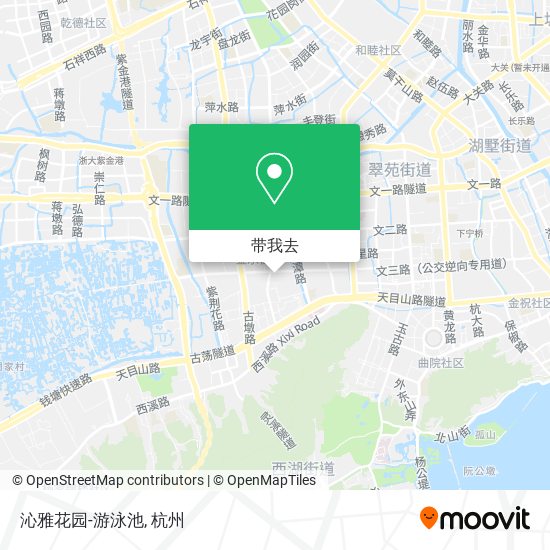 沁雅花园-游泳池地图