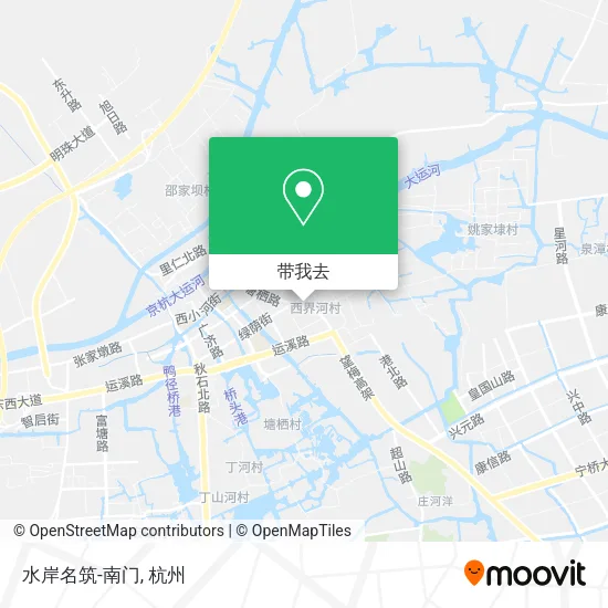 水岸名筑-南门地图