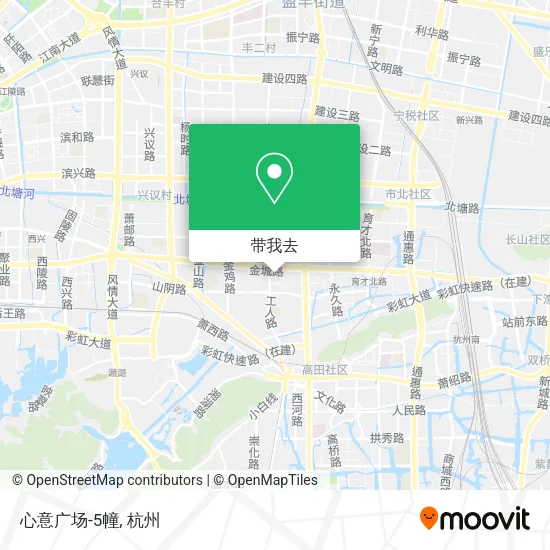 心意广场-5幢地图