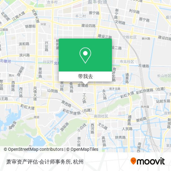 萧审资产评估·会计师事务所地图