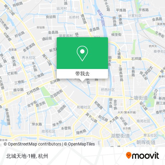 北城天地-1幢地图