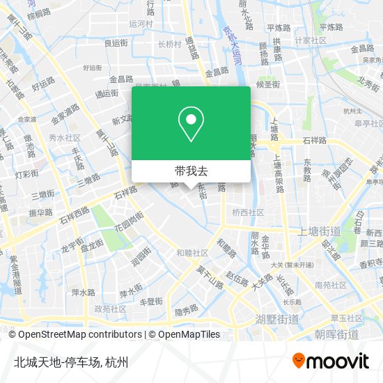 北城天地-停车场地图