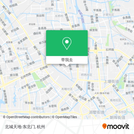 北城天地-东北门地图