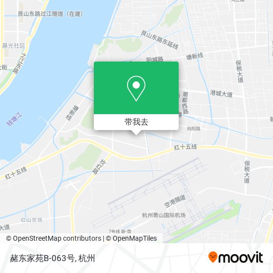 赭东家苑B-063号地图