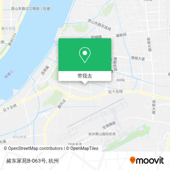 赭东家苑B-063号地图