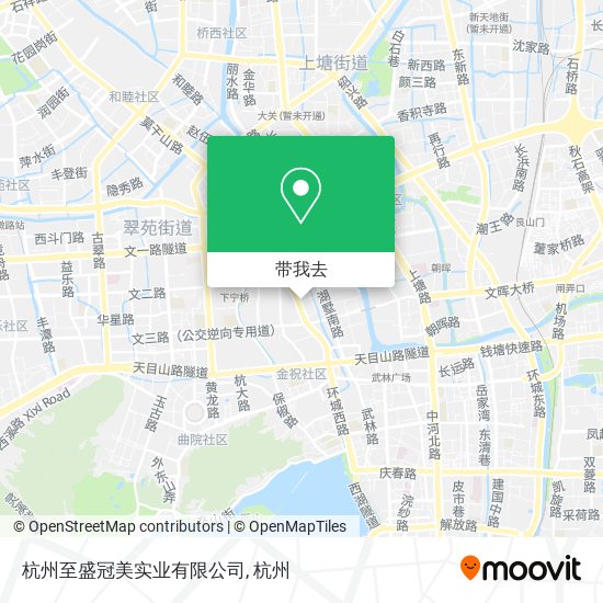 杭州至盛冠美实业有限公司地图