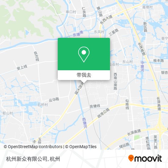 杭州新众有限公司地图