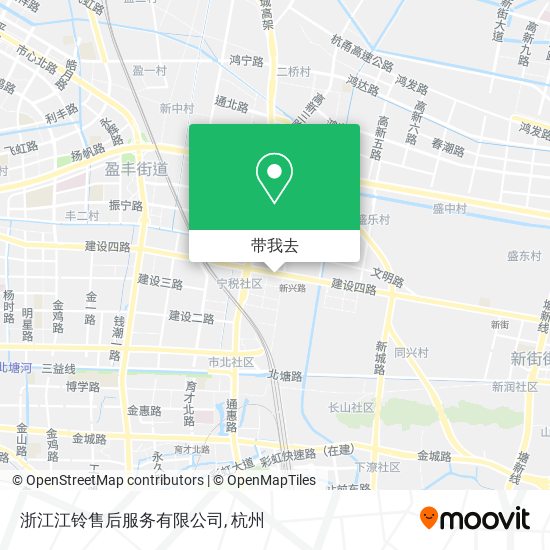 浙江江铃售后服务有限公司地图