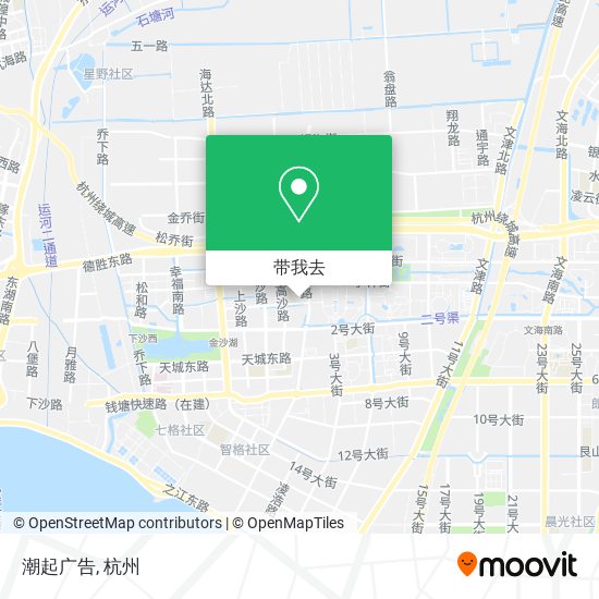 潮起广告地图