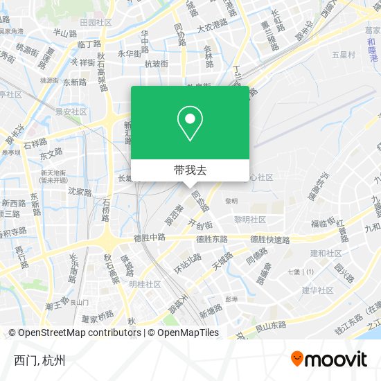 西门地图