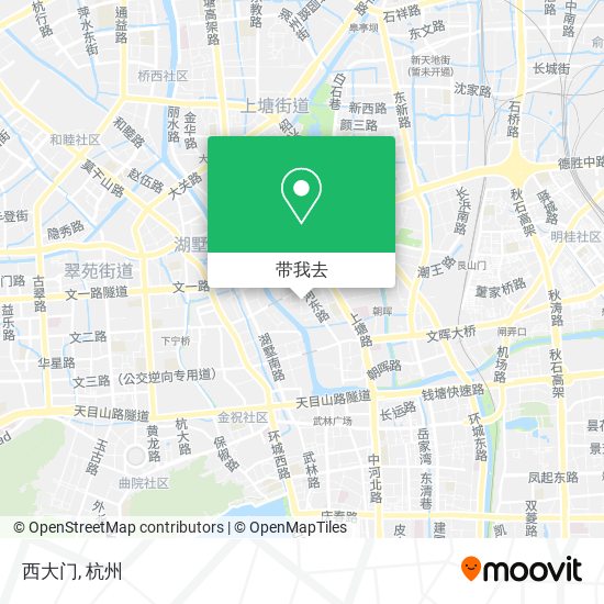 西大门地图