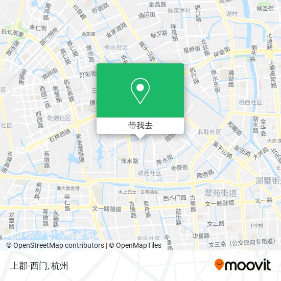 上郡-西门地图