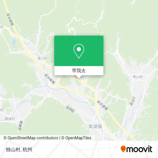 独山村地图