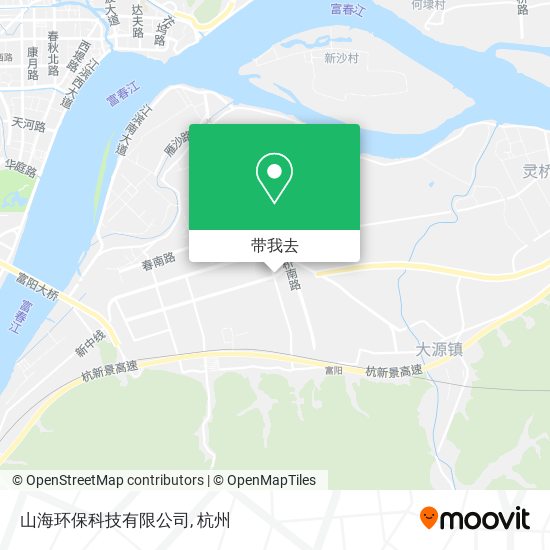 山海环保科技有限公司地图