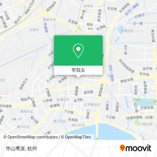 华山鹰派地图