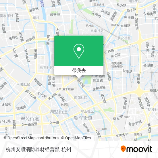 杭州安顺消防器材经营部地图