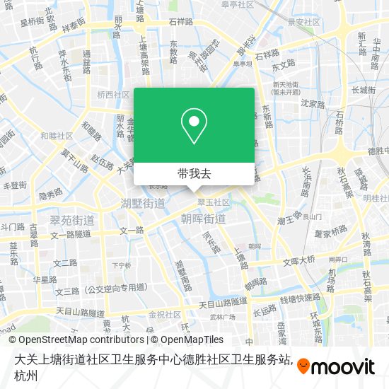 大关上塘街道社区卫生服务中心德胜社区卫生服务站地图