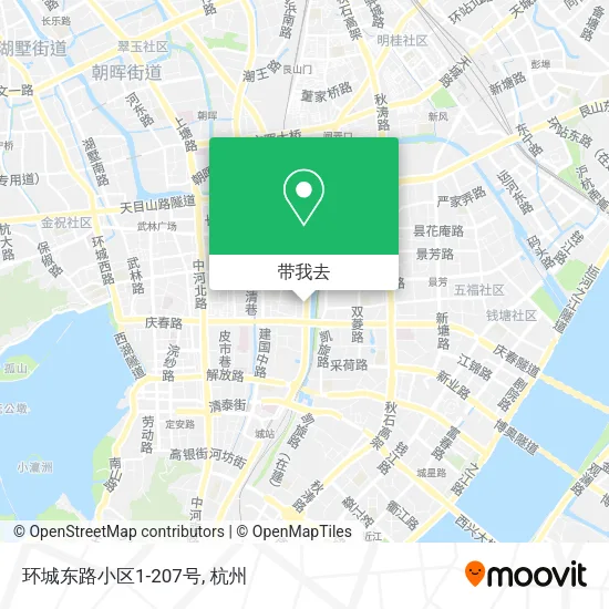 环城东路小区1-207号地图