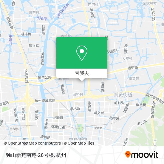 独山新苑南苑-28号楼地图