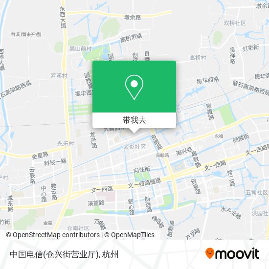 中国电信(仓兴街营业厅)地图