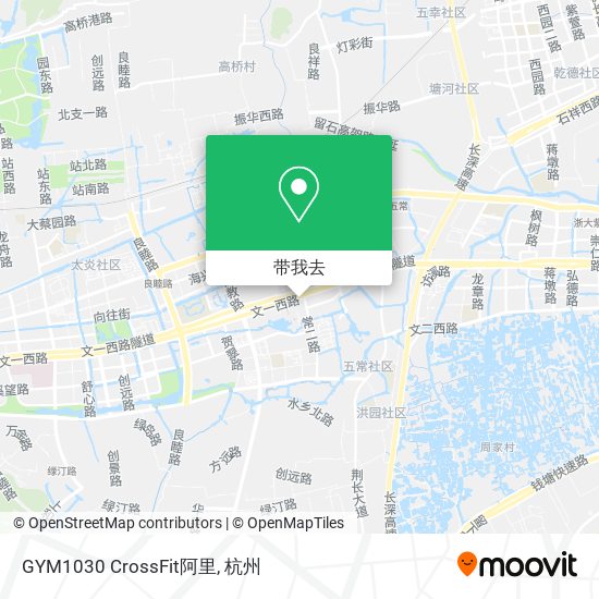 GYM1030 CrossFit阿里地图
